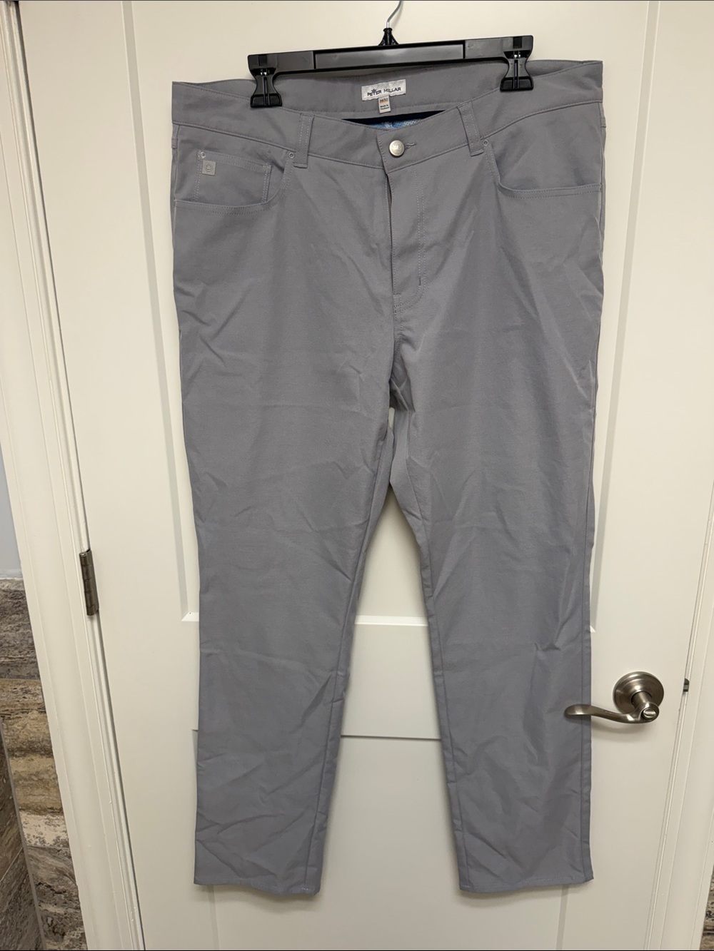 Peter Millar(GALE)  Light Gray Stretch Chinos